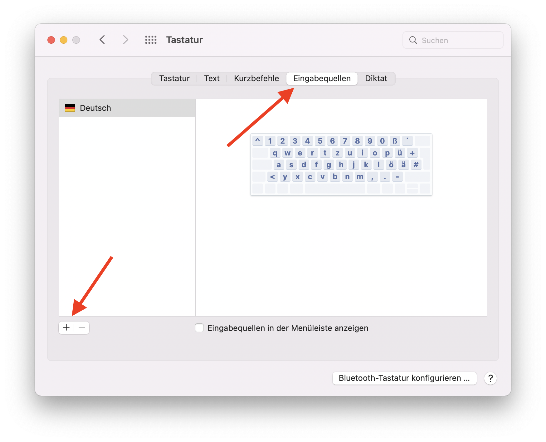 Add keyboard layout step 1